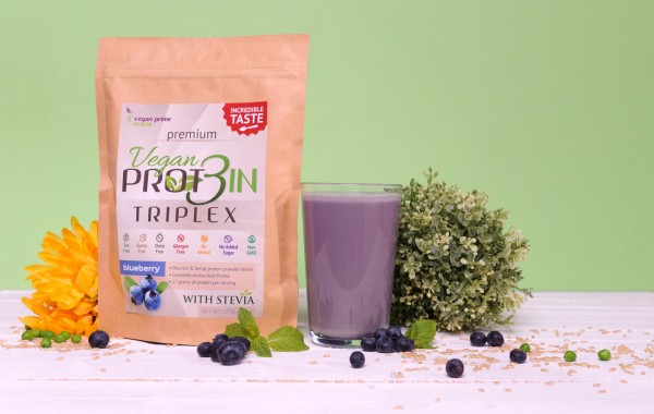 Vegan Prot3in Triplex – Blueberry